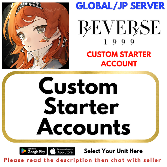 [GLOBAL] Custom Selective Starter Accounts Reverse: 1999